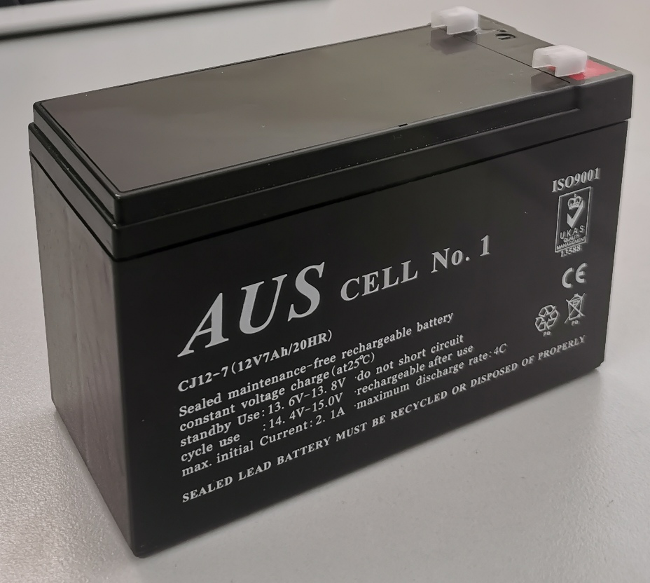 Aus Cell No.1 Sealed Lead Acid Rechargeable Alarm / UPS Battery