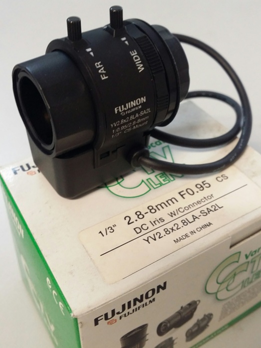 2.8-8mm FUJIFILM Fujinon Varifocal Auto Iris CCTV Lens