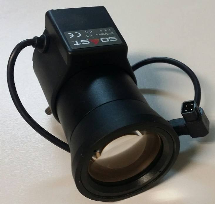 5-50mm Soest Auto-Iris Varifocal DC 1/3" CCTV Camera LENS