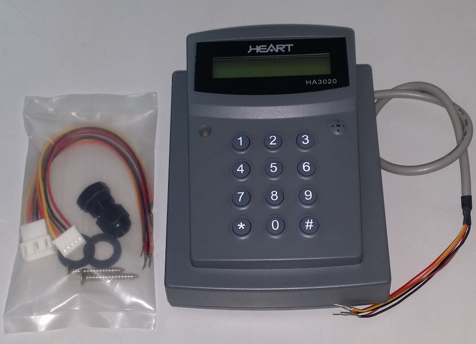 Heart Stand Alone Proximity Access Control System