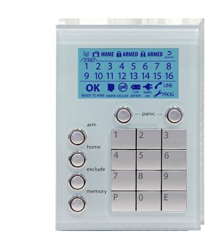 NESS SATURN ALARM SYSTEM KEYPAD 106-323-OMT