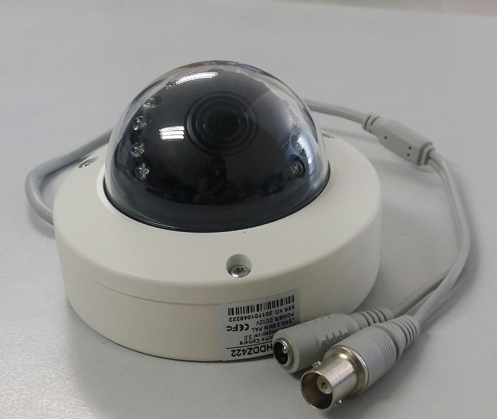 3PM Full HD 1080P AHD CCTV Camera Vandalproof Dome Night Vision