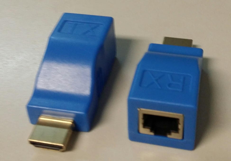 HDMI Extender Single RJ45 CAT5E CAT6 Repeater 1080P 4K*2K 1080P