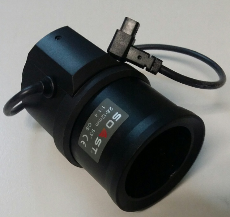 2.8-12mm Soest Auto-Iris Varifocal DC 1/3" CCTV Camera LENS